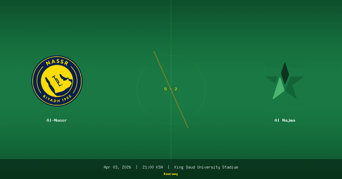النجمة لم تفز في آخر 20 مباراة.. النصر يستعد لتأكيد صدارته
